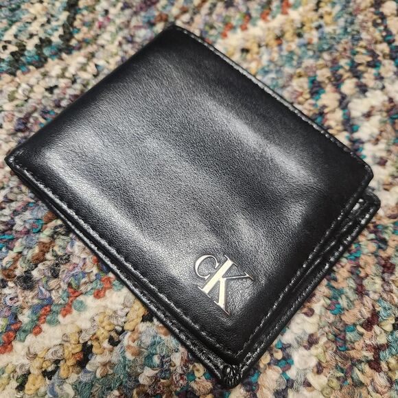 Calvin-klein Men's Black Wallet-purses - Picture 1 of 3